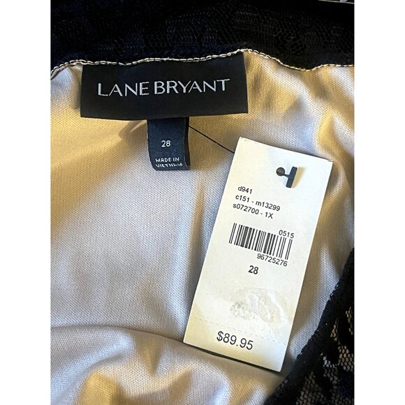 Size 28 4X NEW$89.95 LEOPARD PRINT LACE OVERLAY ILLUSION‎ MIDI DRESS Plus Size - Picture 6 of 6